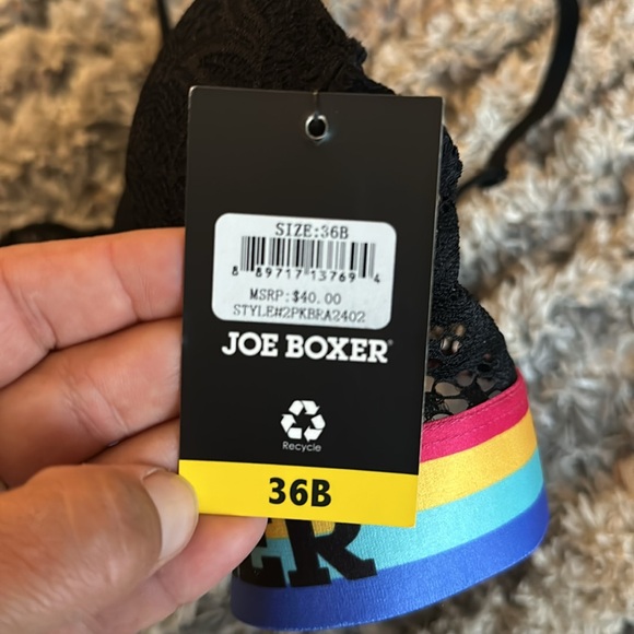 Joe Boxer Bra 36B - Picture 2 of 3